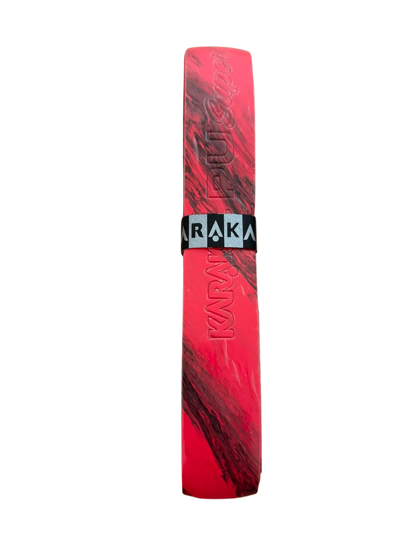 Grip de badminton Karakal PU Super bicolore rouge et noir