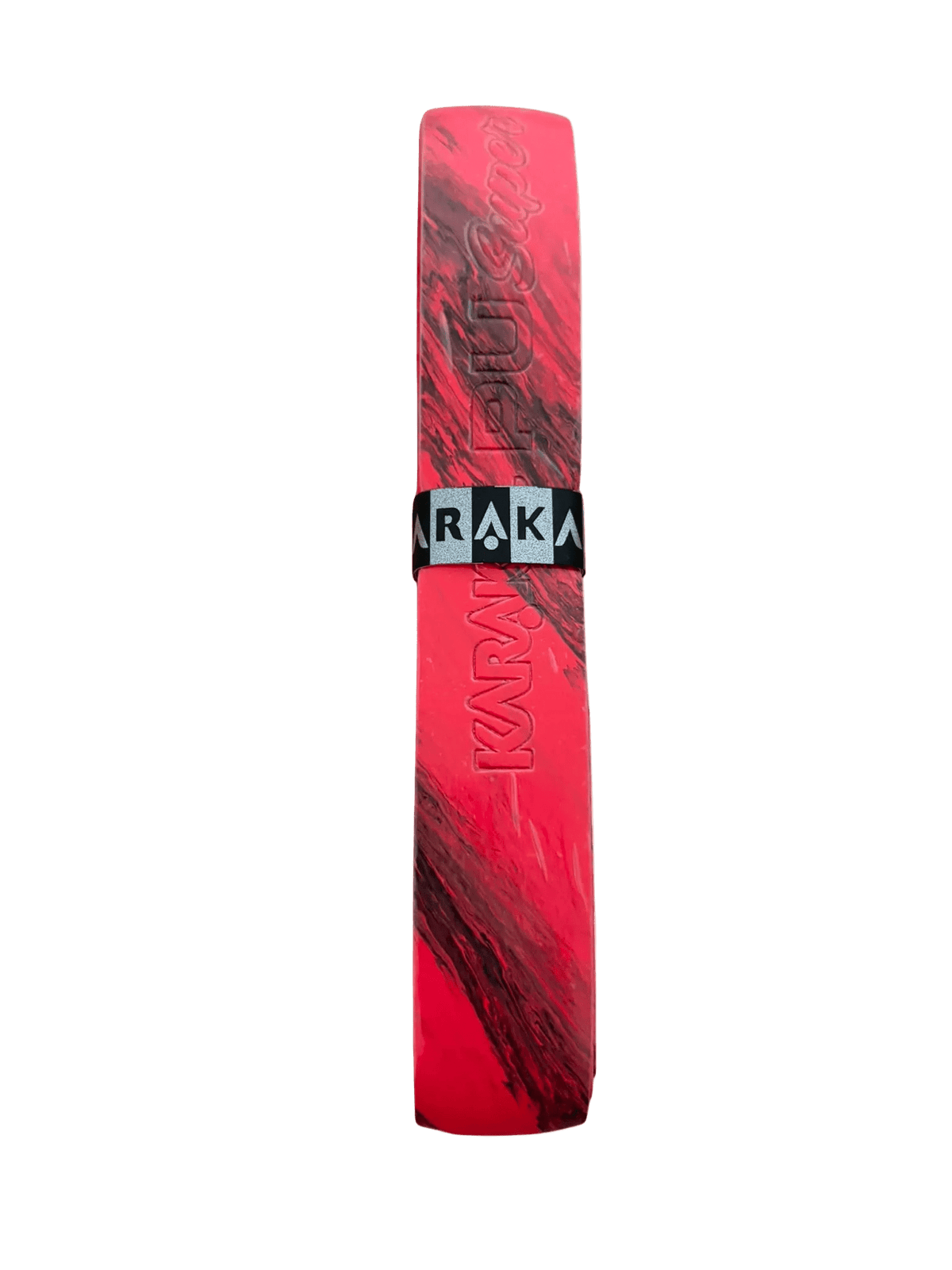 Grip de badminton Karakal PU Super bicolore rouge et noir