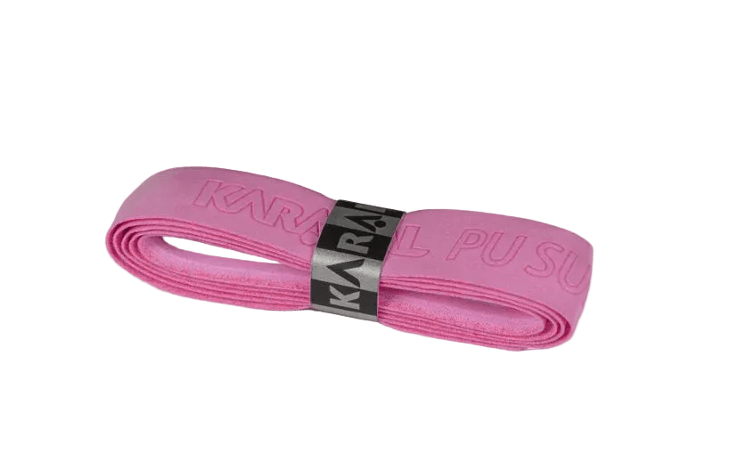 Emballage du pack de 2 grips de remplacement Karakal PU Super Grip.