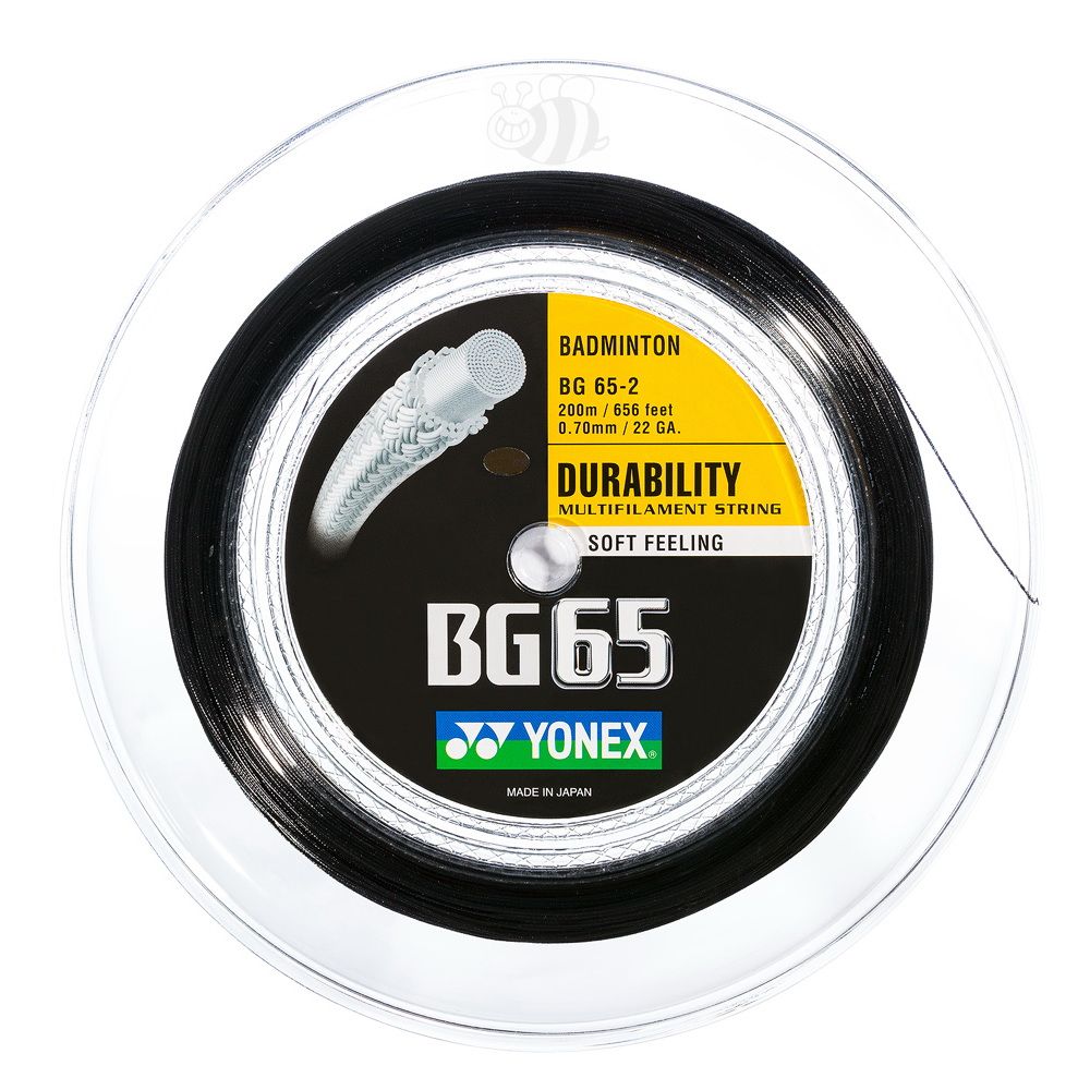 Bobine Yonex BG65 Noir 200m