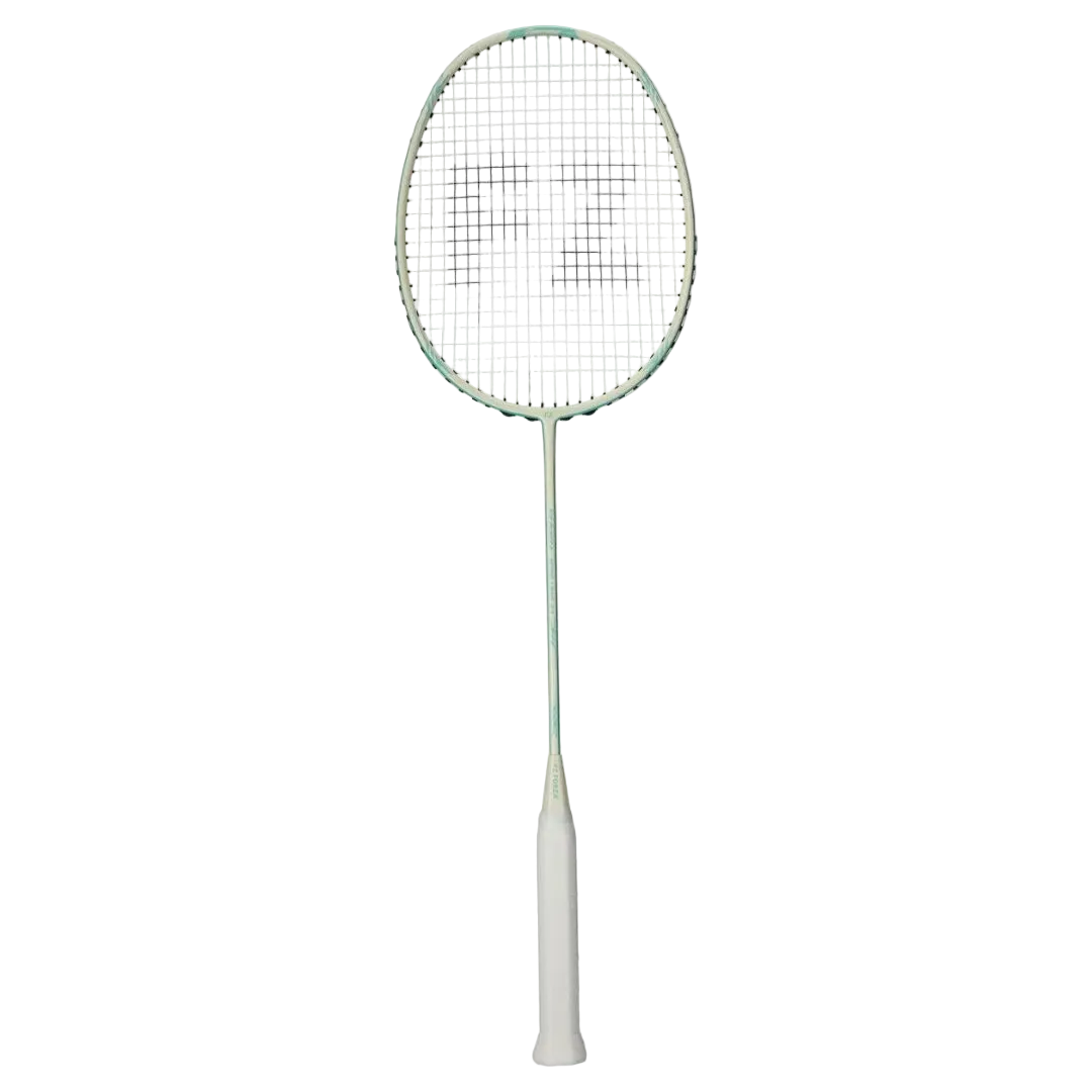 Raquette de badminton FZ Forza Speed Light 30 vue de face sur fond blanc.