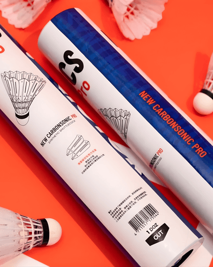 Volants Victor New CarbonSonic Pro (NCS Pro) - Tube de 12 volants - Vitesse 77