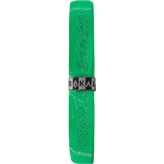 Grip de badminton Karakal PU Super vert uni vendu à l'unité