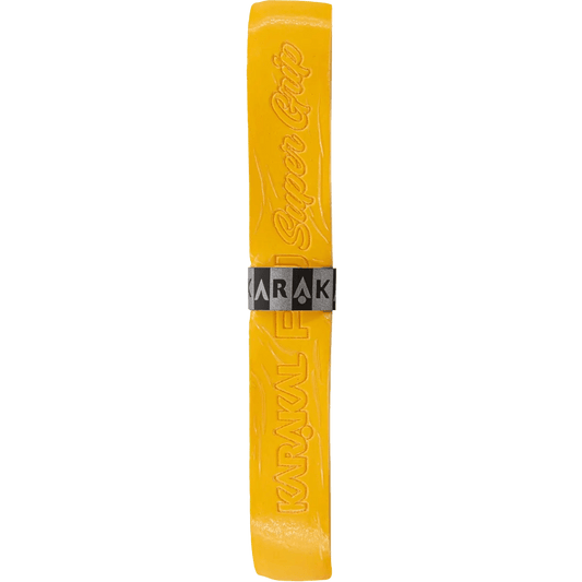 Grip de badminton Karakal PU Super jaune uni vendu à l'unité