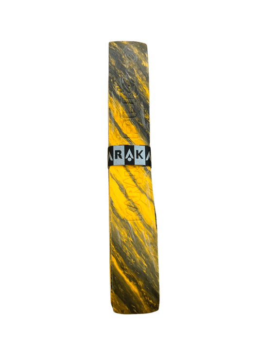Grip de badminton Karakal PU Super bicolore jaune et noir