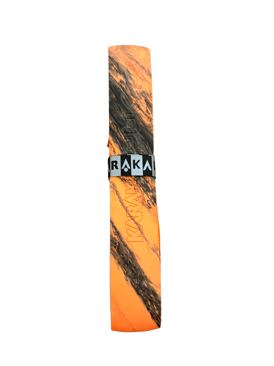 Grip de badminton Karakal PU Super bicolore orange et noir