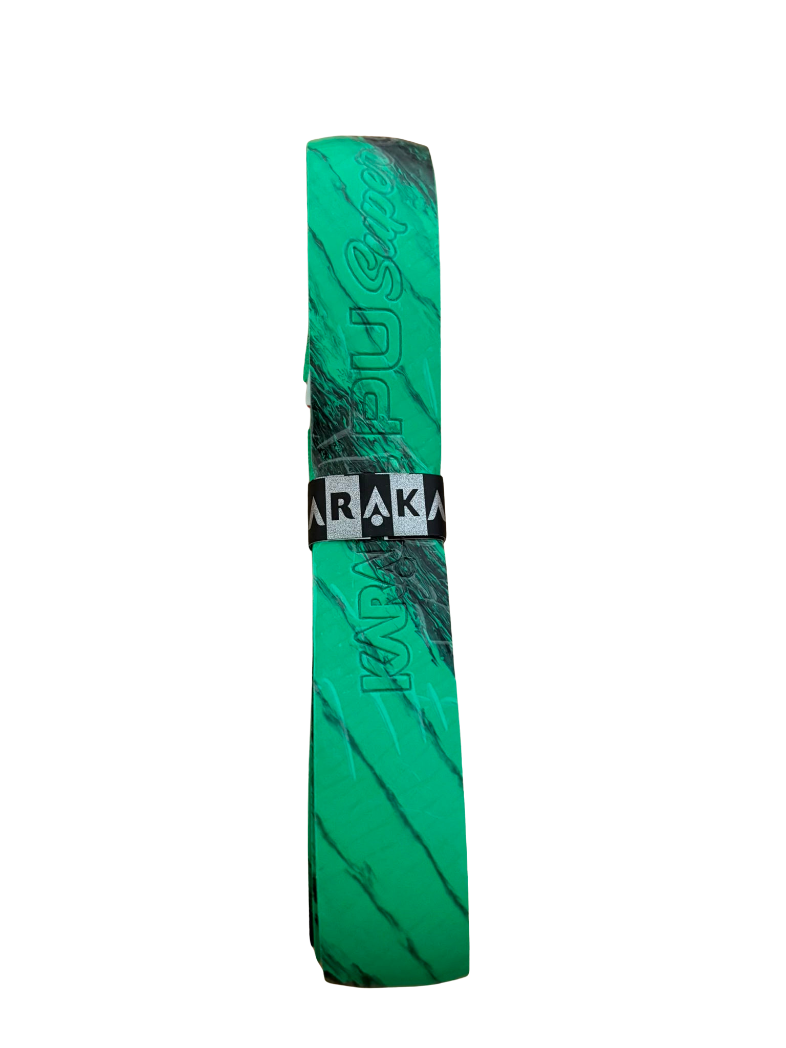 Grip de badminton Karakal PU Super bicolore vert et noir