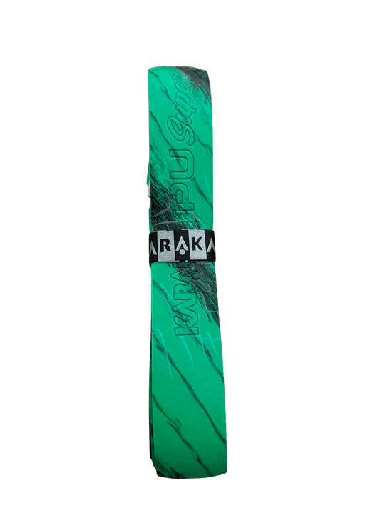 Grip de badminton Karakal PU Super bicolore vert et noir