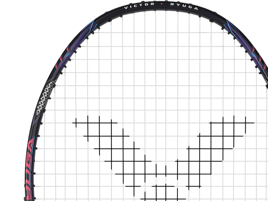 Raquette VICTOR Thruster Ryuga II Pro B Vue cadre