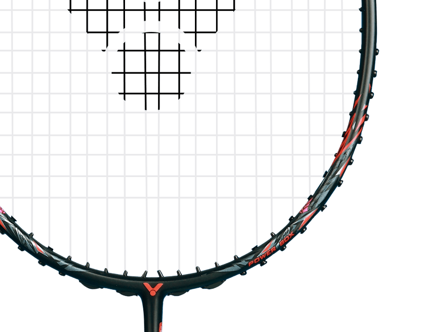 Raquette VICTOR Thruster Ryuga Metallic C Vue cadre 2