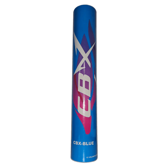 Volant de badminton CBX Blue vitesse 77 pour entraînement club