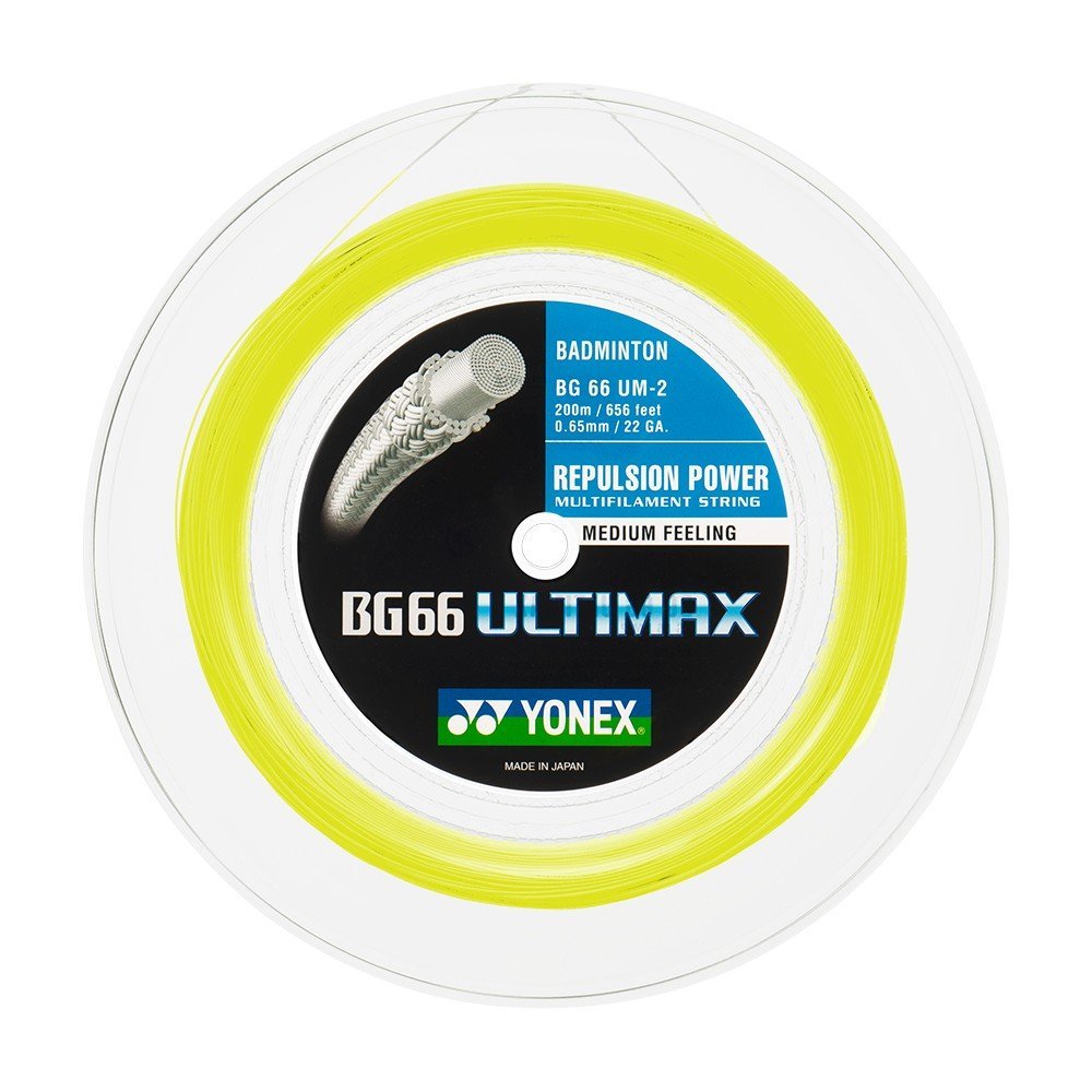 Bobine yonex bg66 ultimax jaune - Badminton